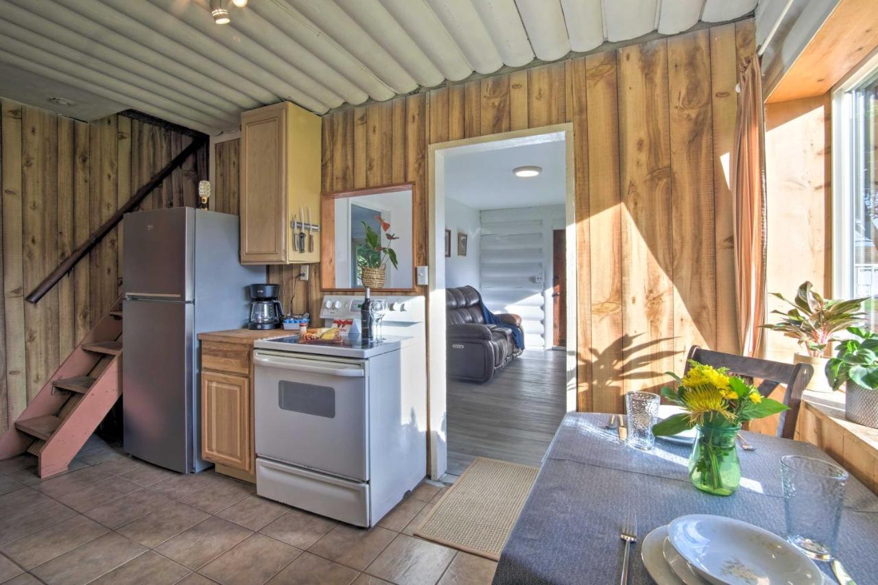 Unique Dog-Friendly Log Cabin Short Walk To Ocean Crescent City Exterior foto